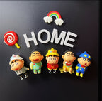 クレヨンしんちゃん 3D 立体デザイン冷蔵庫マグネット キャラクター磁石