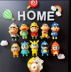 クレヨンしんちゃん 3D 立体デザイン冷蔵庫マグネット キャラクター磁石
